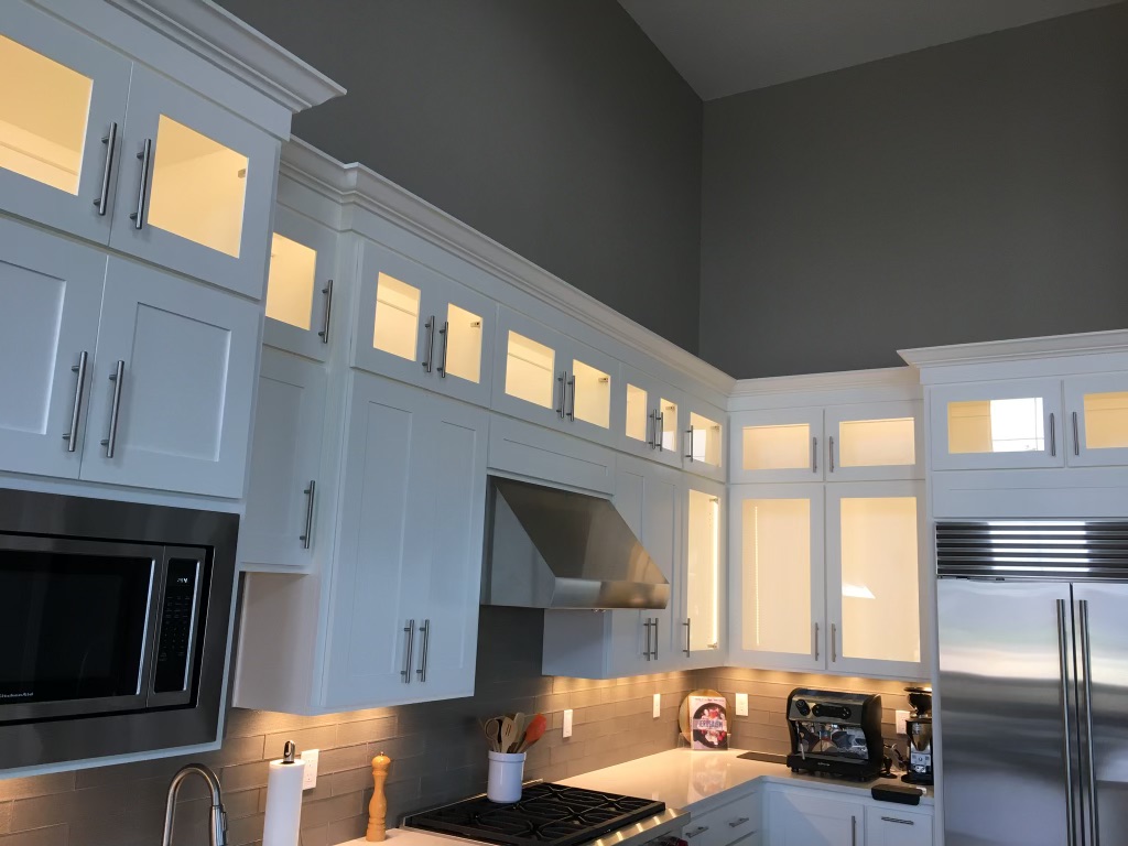 Cabinet Lighting Electrician Service.